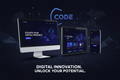 Website design and development service showing responsive design across devices